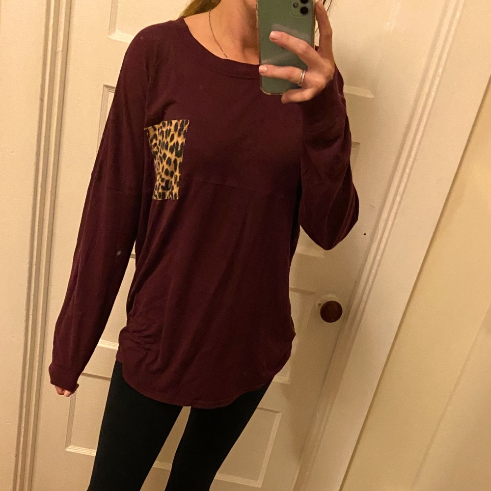 Long sleeve PINK shirt